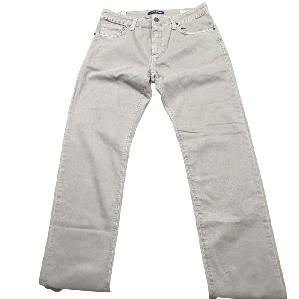 Mavi Jeans Zach Straight Leg Pants Mens 34/32 Tan Khaki ws
